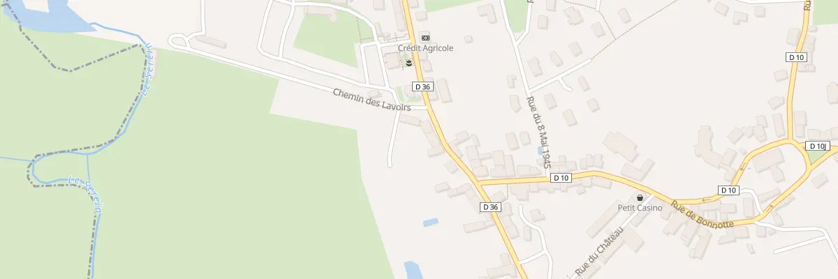 Plan du 11 Rue de l’Hotel de Ville à Précy-sous-Thil