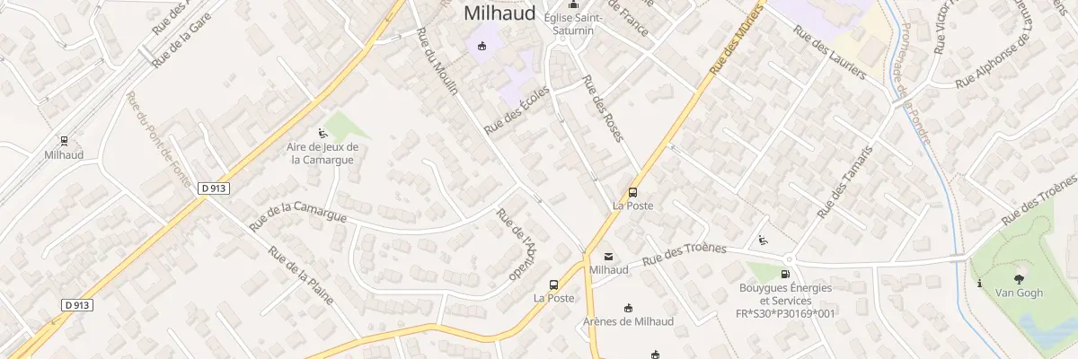 Plan du 35 Rue du Moulin à Milhaud