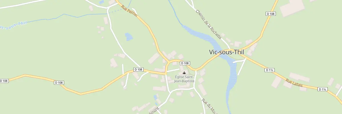 Plan du 10 Rue du Cadran (Vic) à Vic-sous-Thil