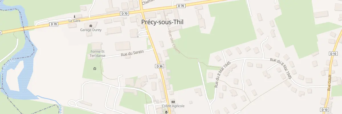 Plan du 26 Rue de l’Hotel de Ville à Précy-sous-Thil