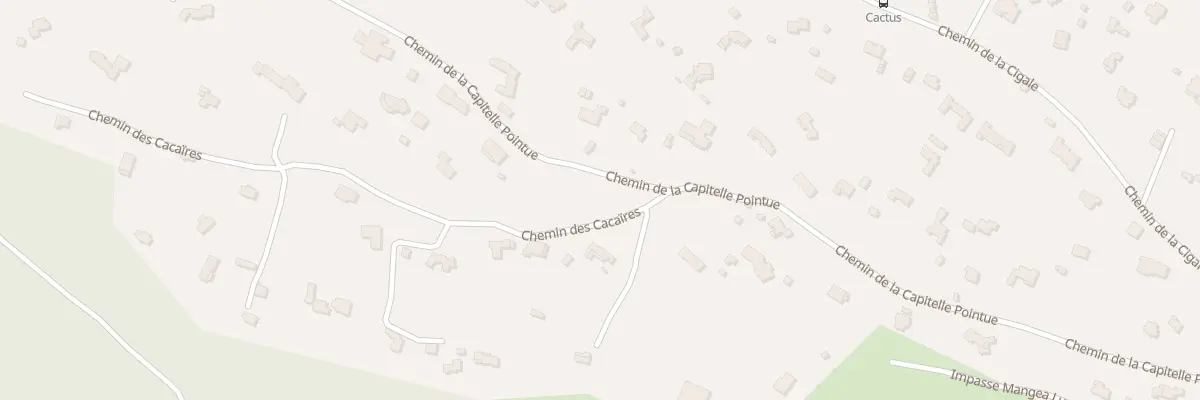 Plan du 691 Che de la Capitelle Pointue à Nîmes