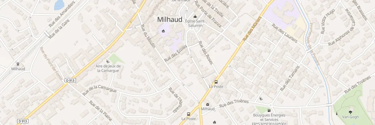 Plan du 4 Rue des Hirondelles à Milhaud