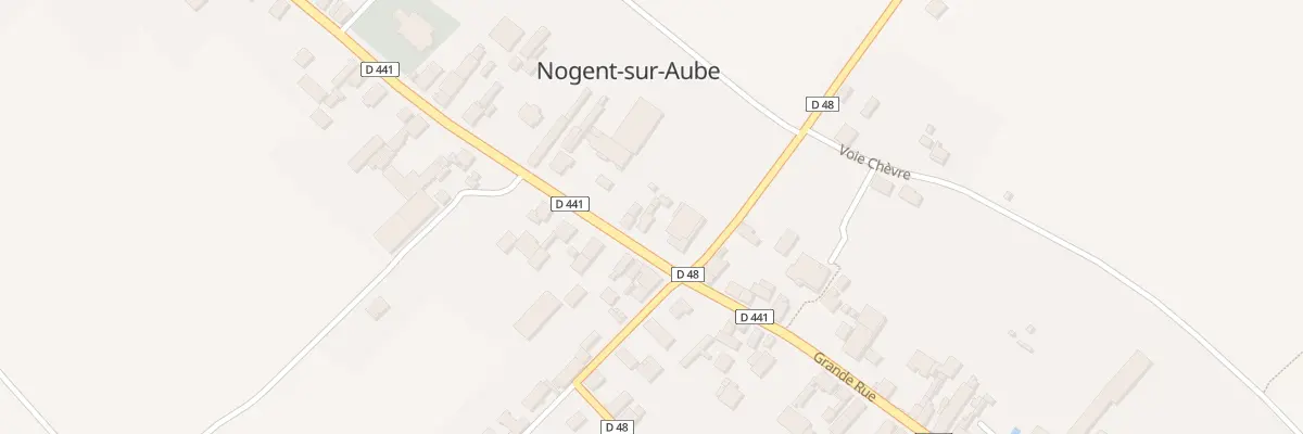 Plan du 55 Gr Grande Rue à Nogent-sur-Aube