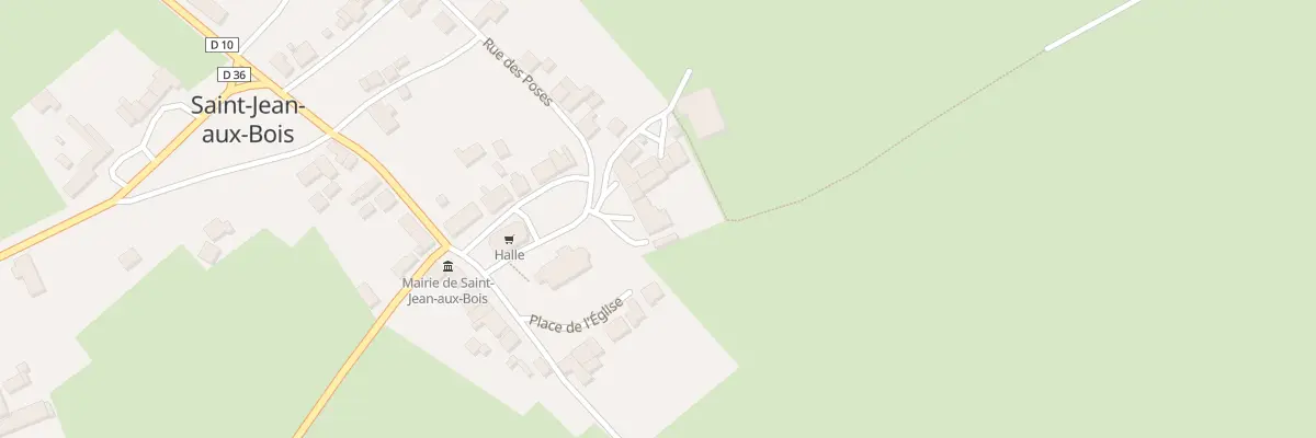 Plan du 14 Pl de l’Eglise à Saint-Jean-aux-Bois