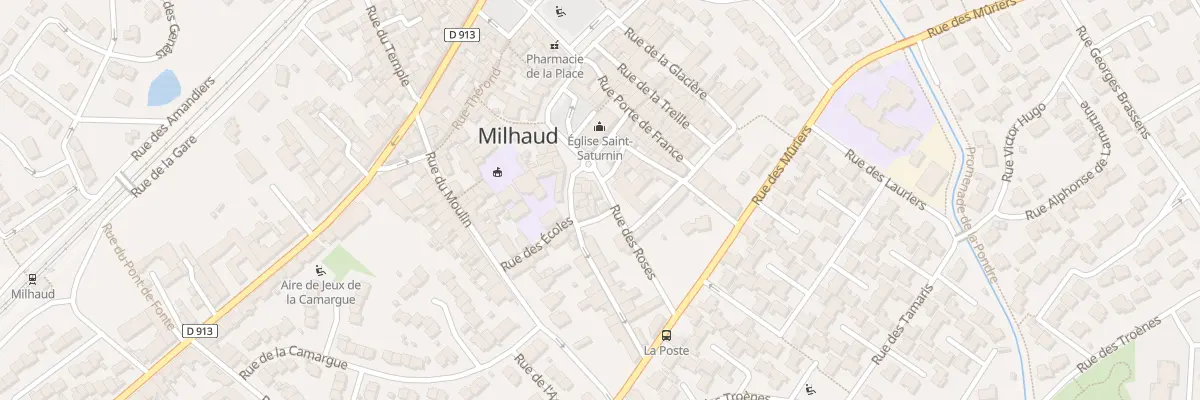 Plan du 14 Pl de l’Evéché à Milhaud
