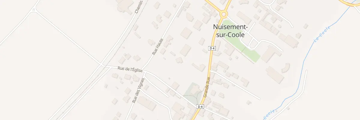 Plan du 3B Rue Haute à Nuisement-sur-Coole