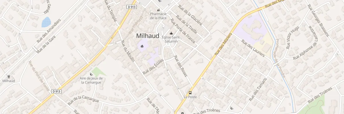 Plan du 5284 Rue des Fauvettes à Milhaud