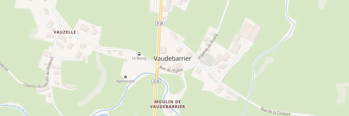 Plan du 5019 Vaudebarrier à Vaudebarrier