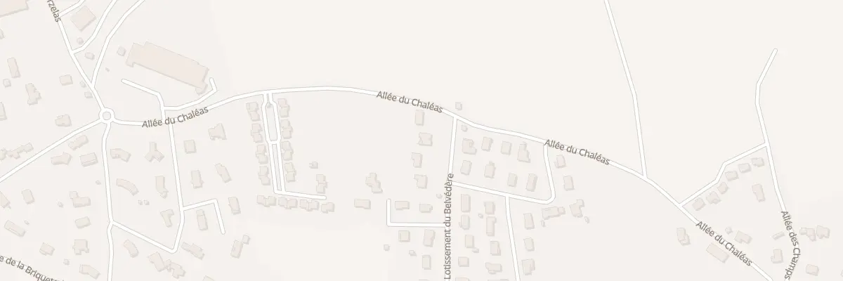 Plan du 7103 Lot du Belvédère à La Fouillouse