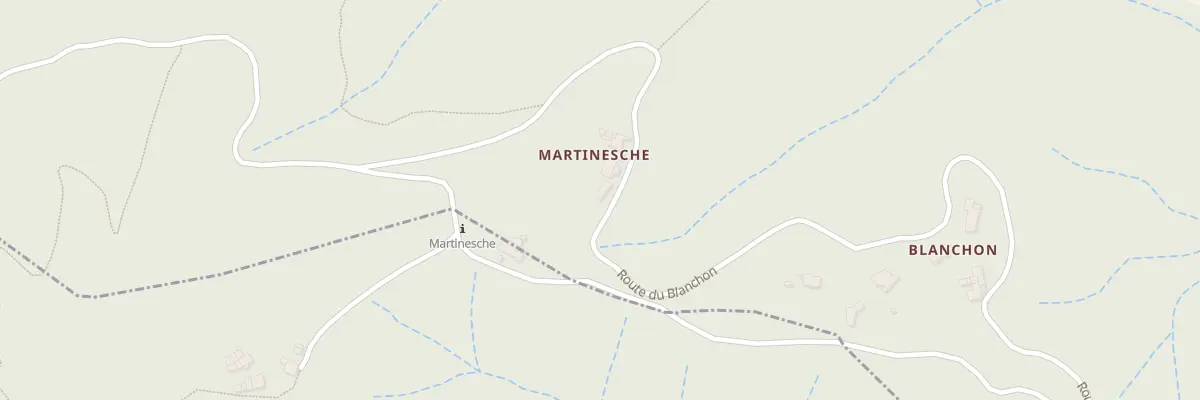 Plan du 1725 Rte du Blanchon à Lalevade-d’Ardèche
