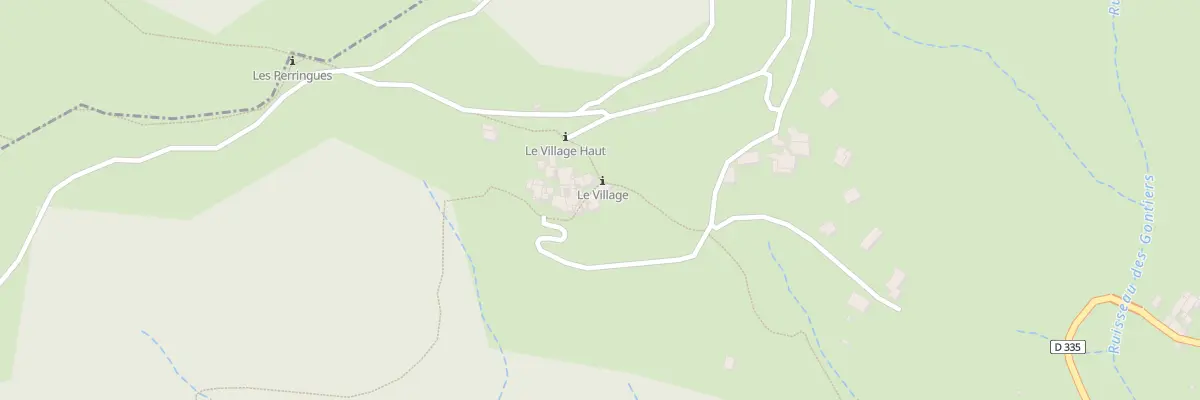 Plan du 5009 Le Village à Lentillères