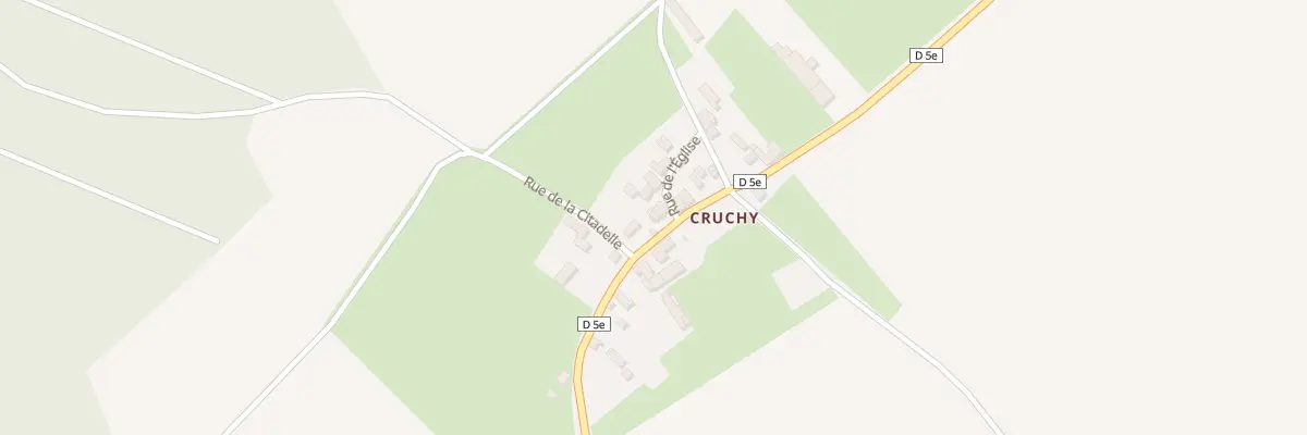 Plan du 5223 Cruchy à Saint-Rémy