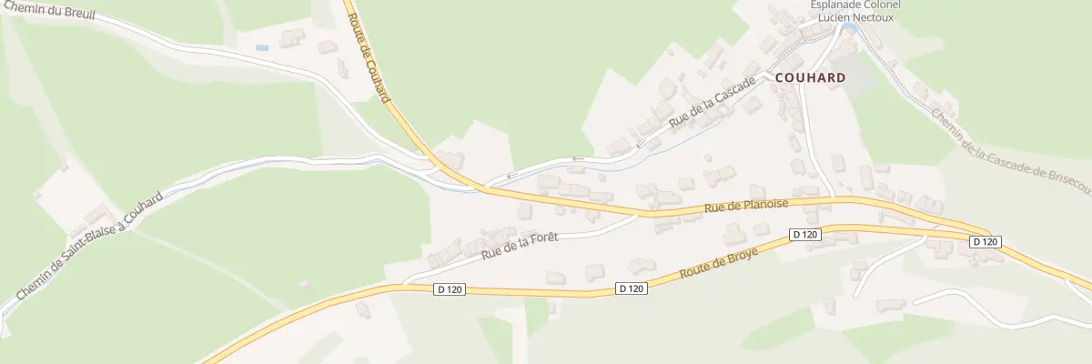Plan du 3 Rue de Planoise à Autun