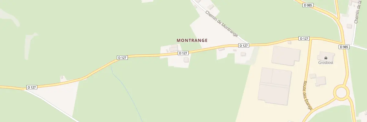 Plan du 431 Rte de Montrange à Chauffailles