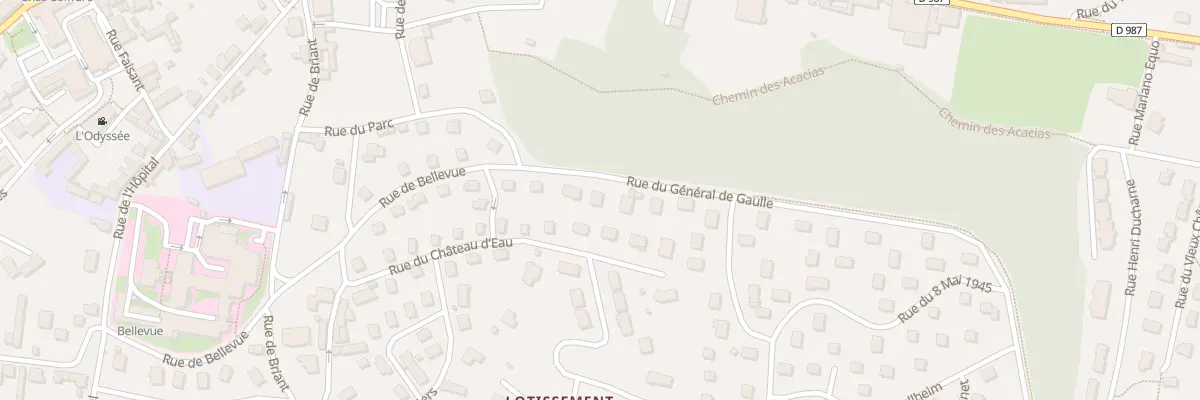 Plan du 4 Rue du Général de Gaulle à La Clayette