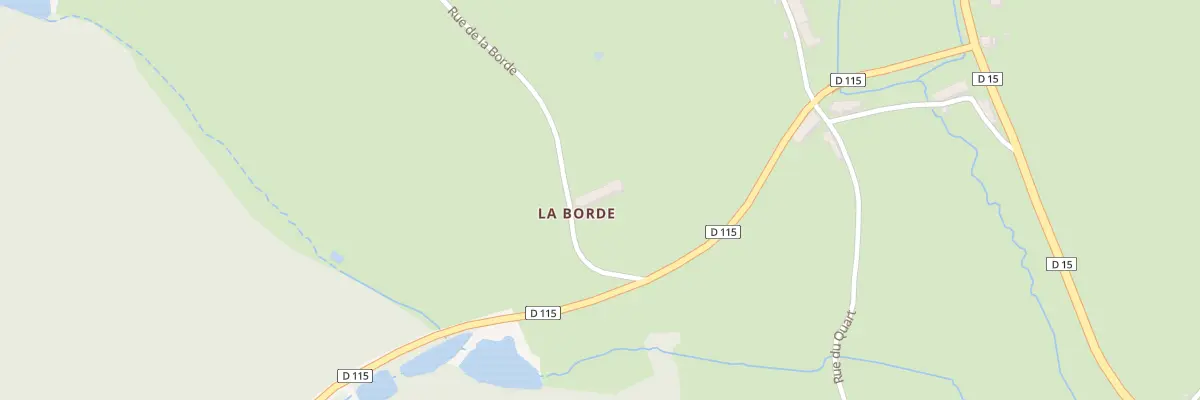 Plan du 2 Rue de la Borde à Bard-le-Régulier