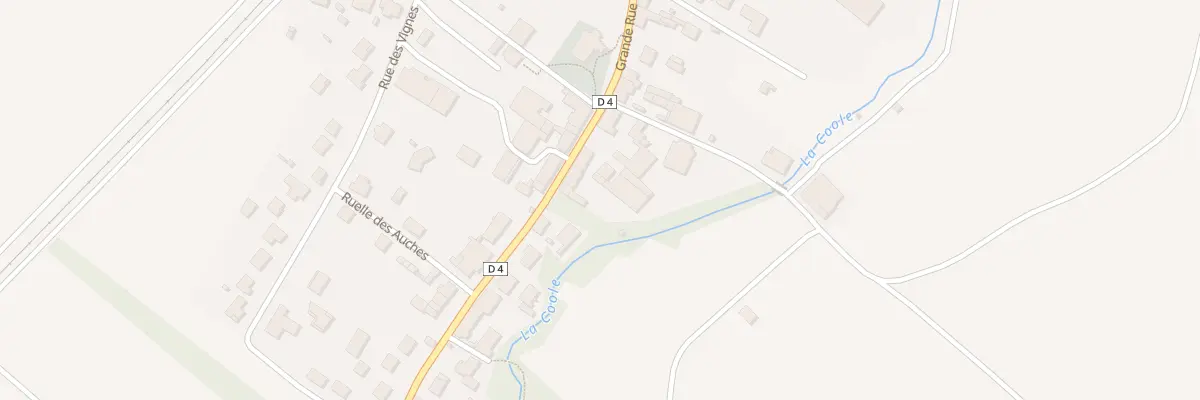 Plan du 25 Gr Grande Rue à Nuisement-sur-Coole