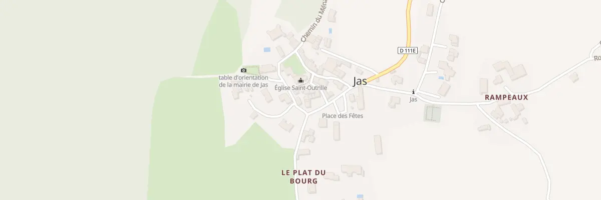 Plan du 5019 Le Bourg à Jas