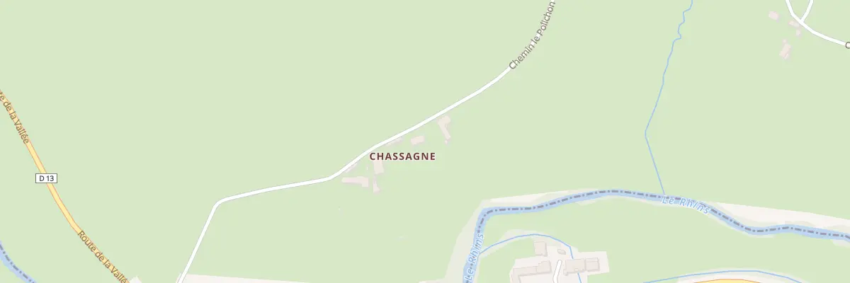 Plan du 101 Che la Chassagne à Saint-Jean-la-Bussière