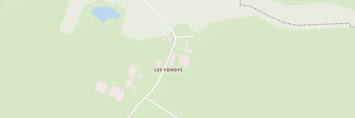 Plan du 2 Rue des Fondys à Givron