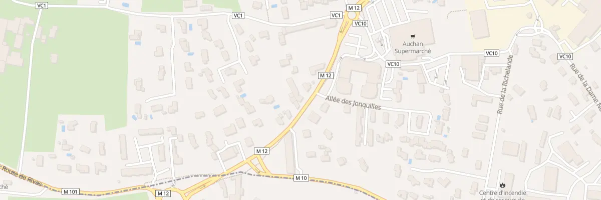 Plan du 36 Av Jean Monnet à Saint-Galmier