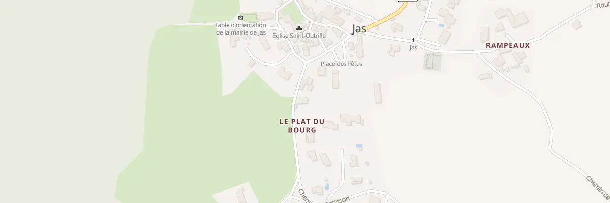 Plan du 5079 Plat du Bourg à Jas