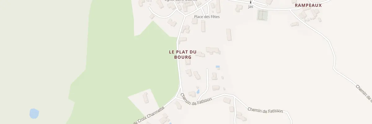 Plan du 89 Rte de Croix Charmette à Jas