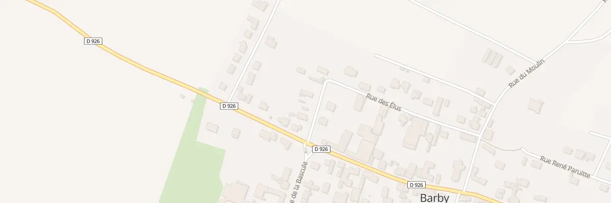 Plan du 24 Rue des Elus à Barby
