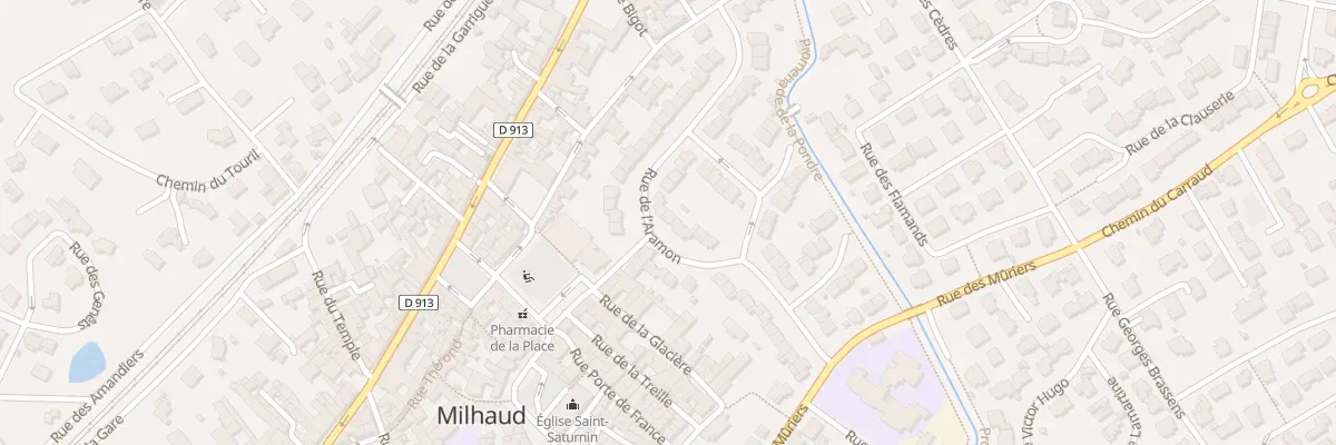 Plan du 29 Rue de l’Aramon à Milhaud