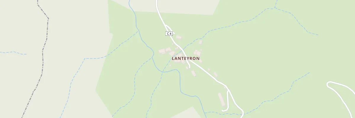 Plan du 5340 Lanteyron à Arcens