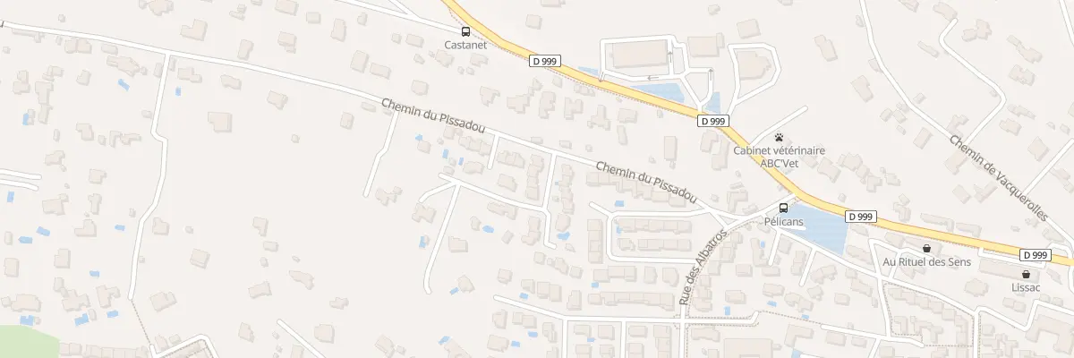 Plan du 2 Imp du Cacharel à Nîmes
