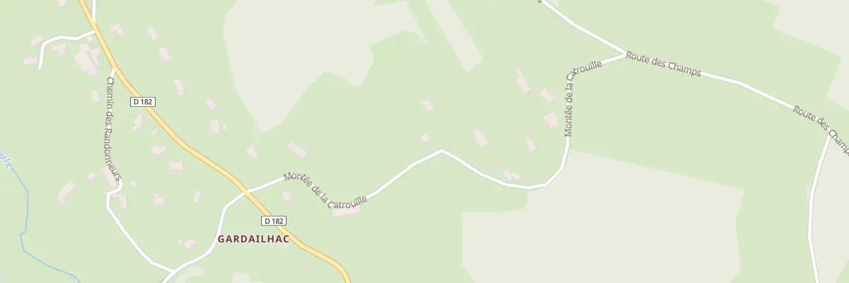 Plan du 275 Mte de la Catrouille à Tence