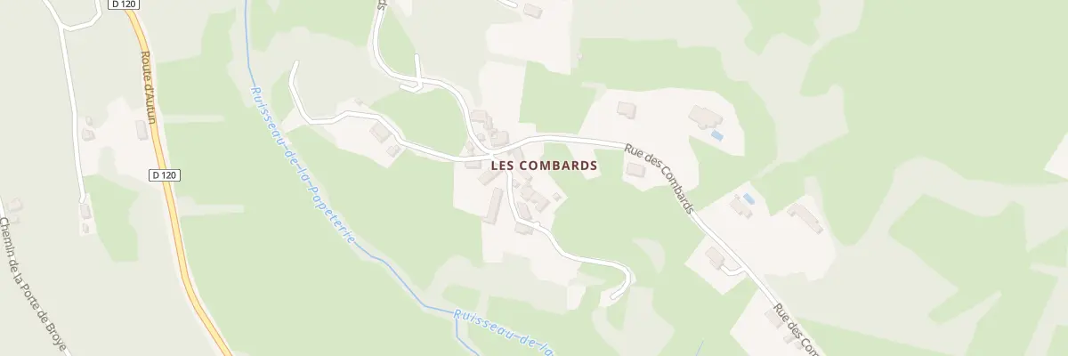 Plan du 3 Imp des Méloises à Broye