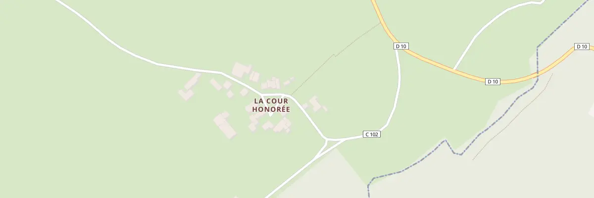 Plan du 4 La-Cour-Honoree à Saint-Jean-aux-Bois