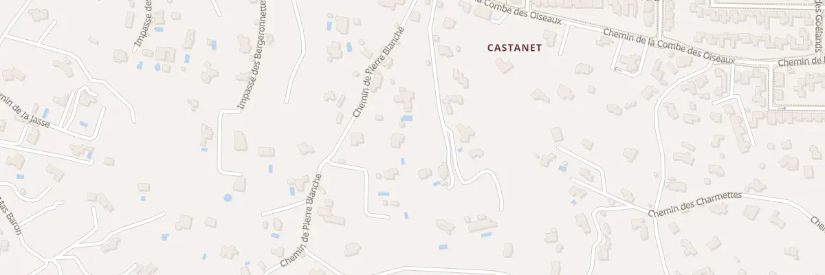 Plan du 178 Imp des Piverts à Nîmes