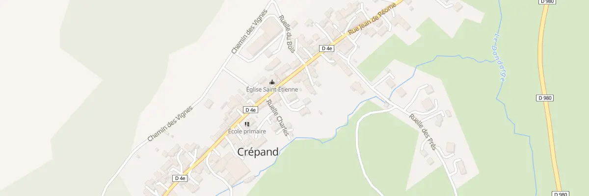 Plan du 7B Rue Jean de Réome à Crépand