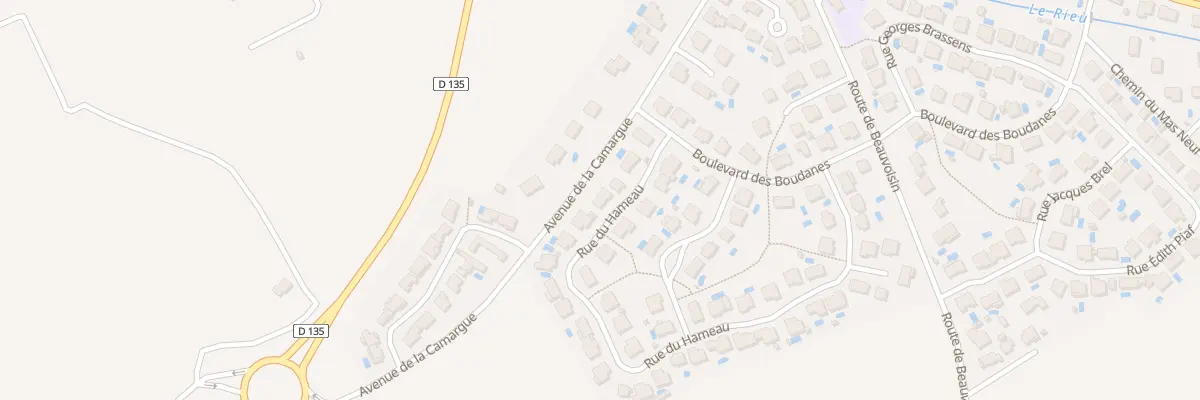 Plan du 6 Rue du Hameau à Aubord