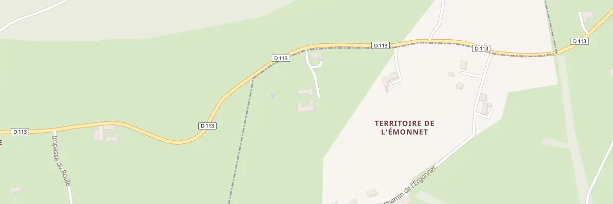 Plan du 1307 Rte de Salvizinet à Cottance