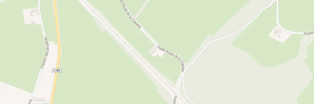 Plan du 2571 Vieille Rte de la Clayette à Chassigny-sous-Dun