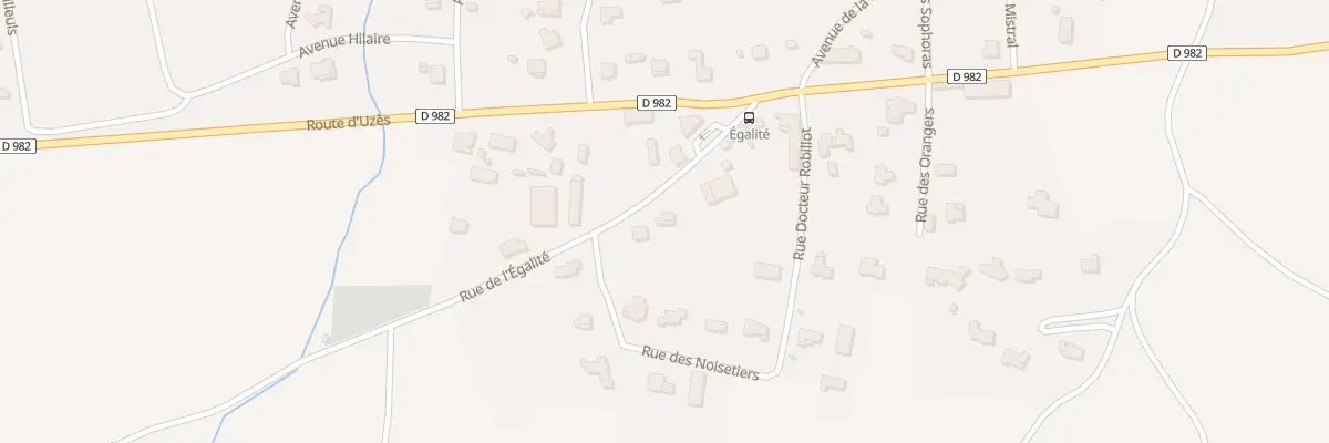 Plan du 5107 Rue de l’Egalité à Garrigues-Sainte-Eulalie