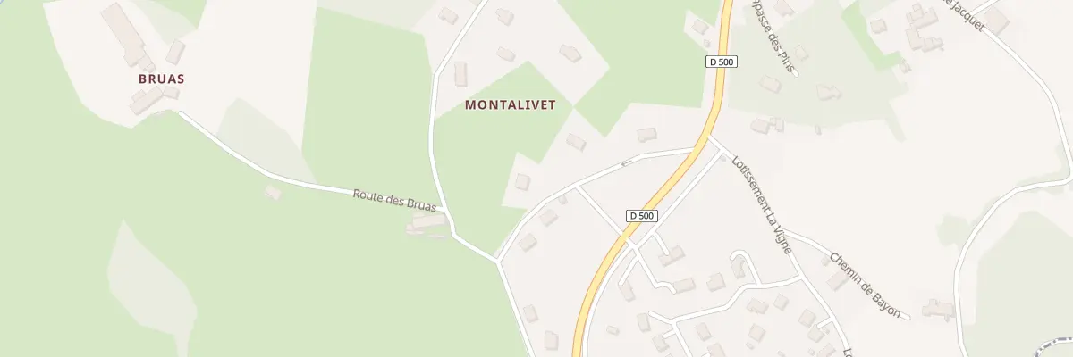 Plan du 12 Montalivet à Montfaucon-en-Velay