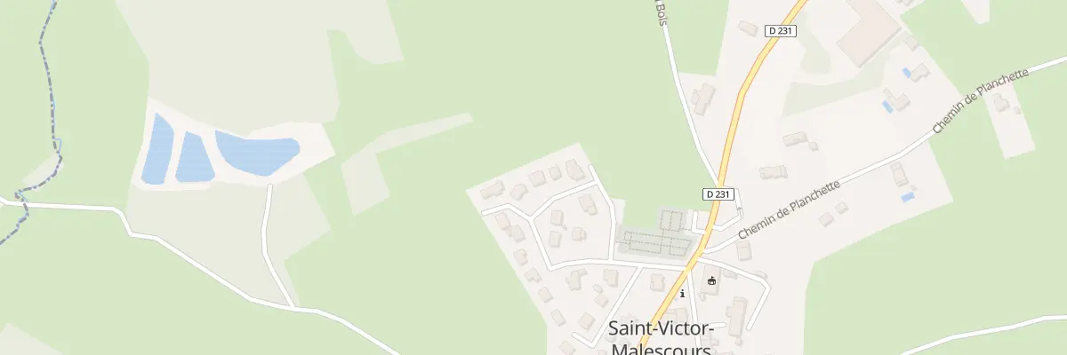 Plan du 9015 Lot Les Genets à Saint-Victor-Malescours