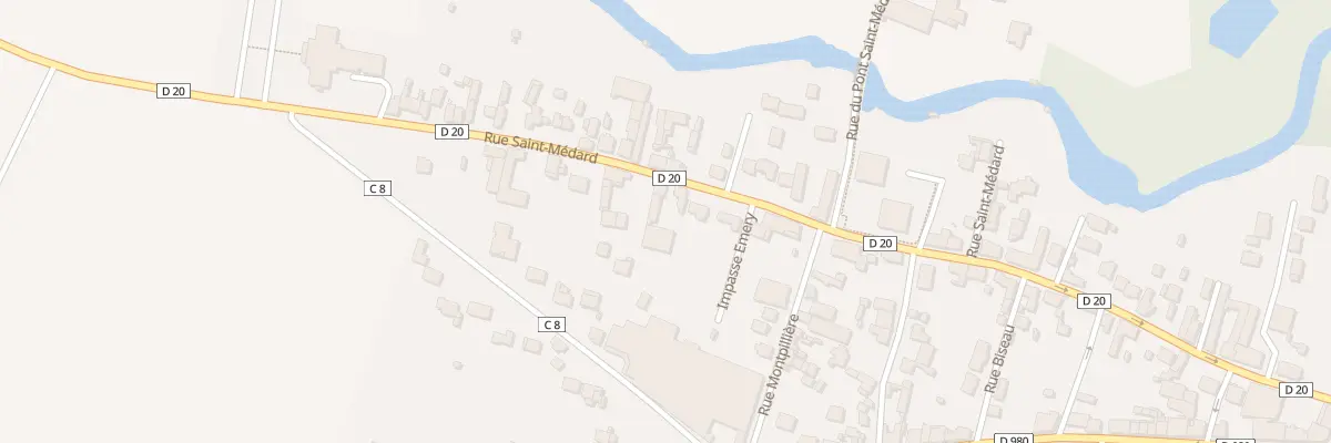 Plan du 29 Rue Saint Medard à Pontfaverger-Moronvilliers