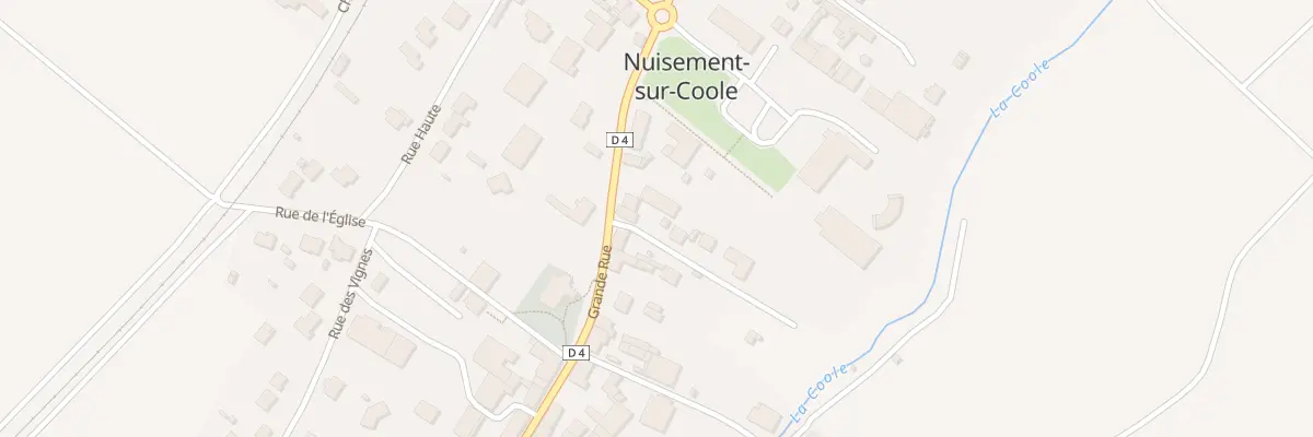 Plan du 7 Gr Grande Rue à Nuisement-sur-Coole