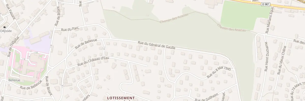 Plan du 10 Rue du Général de Gaulle à La Clayette