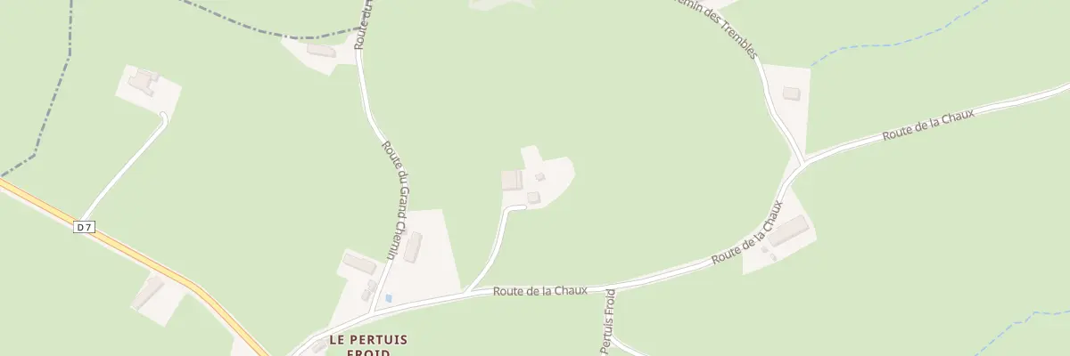 Plan du 201 Rte de la Chaux à Martigny-le-Comte