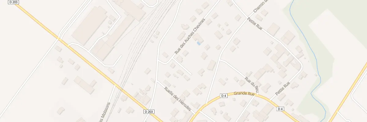 Plan du 4 Les Auches Chevines à Nuisement-sur-Coole