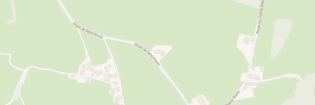 Plan du 5050 Saint Firmain à Baron