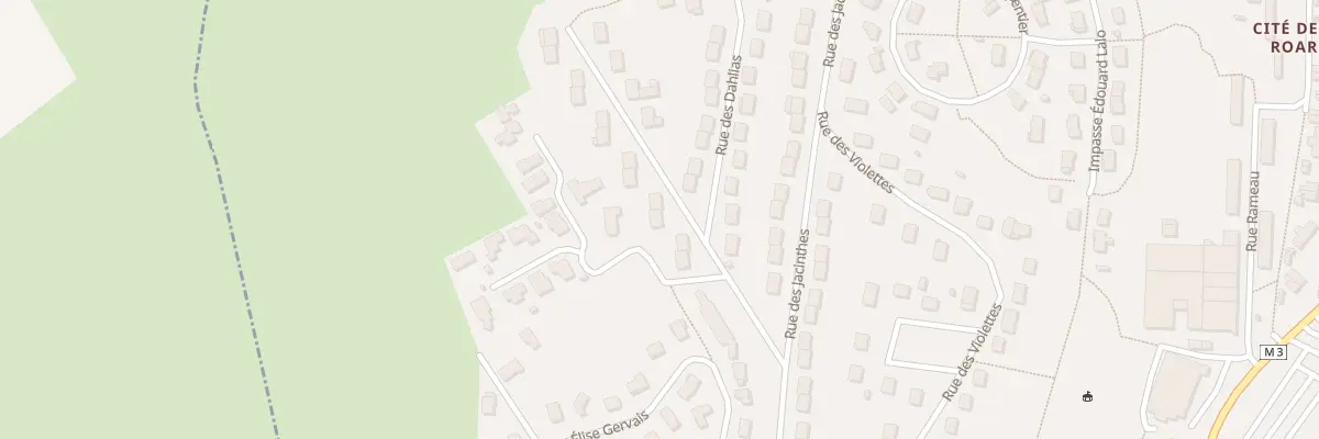 Plan du 7 Rue de l’Aubepine à Roche-la-Molière