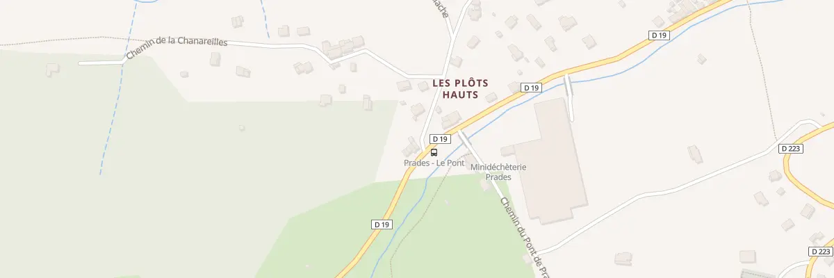 Plan du 5123 Le Pont de Prades à Prades